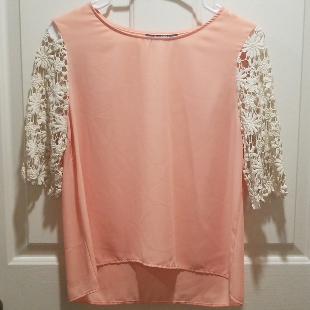 Peach Blouse